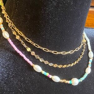 Cameron Rose Necklace Set of 3 Necklaces